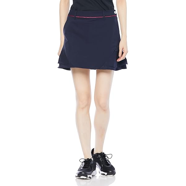 Amazon.co.jp: Descente Women's Golf Skirt, Fleece-Lined